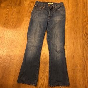 Madewell crop boot jeans